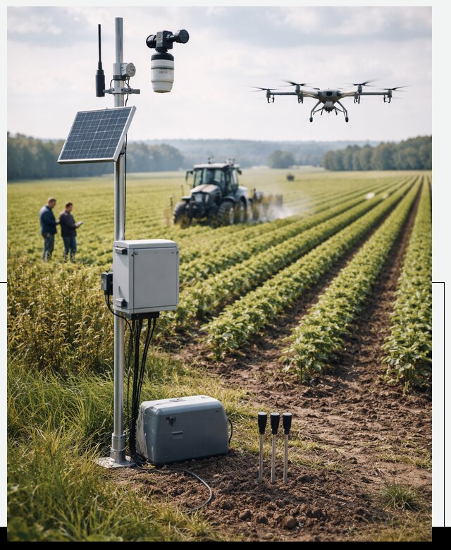 Разработка IoT мониторинга полей в Верхнем Уфалее от 8699 р. | АвикейВрф